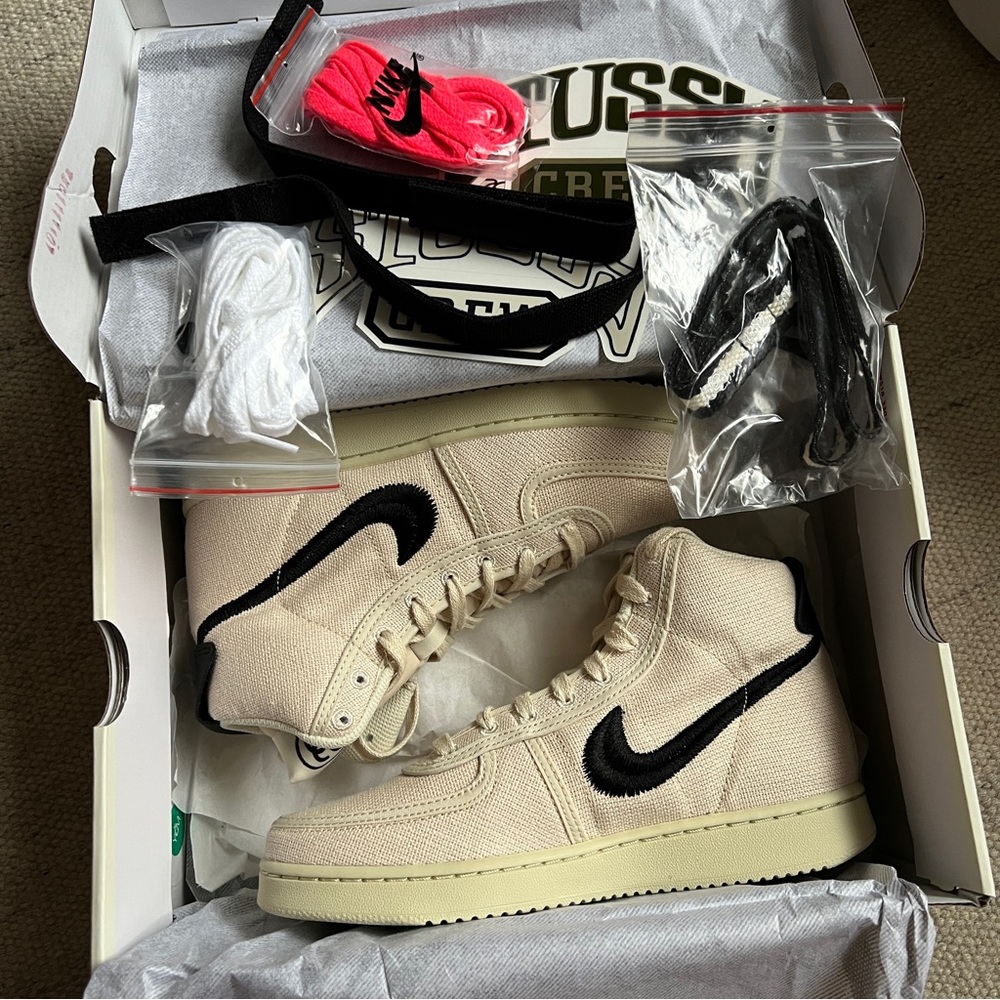 Men's Nike Stussy x Vandal High 'Fossil